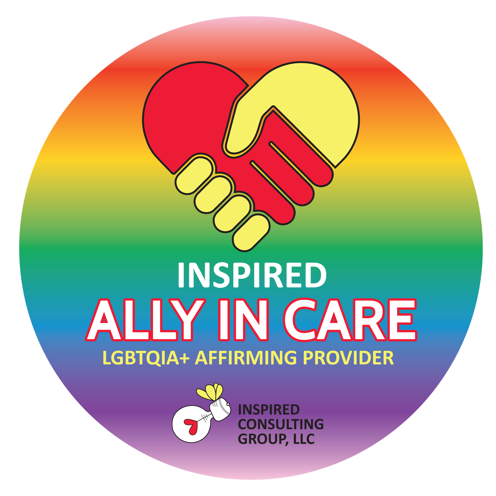 Ally In Care - hands graphic - NO DATE